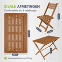 Tuinmeubelset Rimini van acaciahout