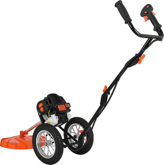 Bosmaaier / Kantenmaaier / Grastrimmer - Op Wielen - 52cc - 3,0 PK - Afbeelding 6