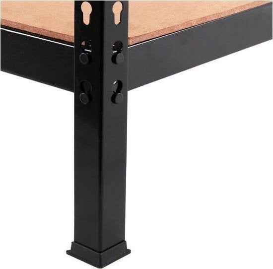 Werkbank/werktafel - Metaal / MDF - Incl. ophangwand & lade - Afbeelding 4