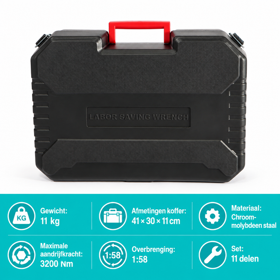 Koppelversterker 3200 Nm met 7 doppen - Afbeelding 3