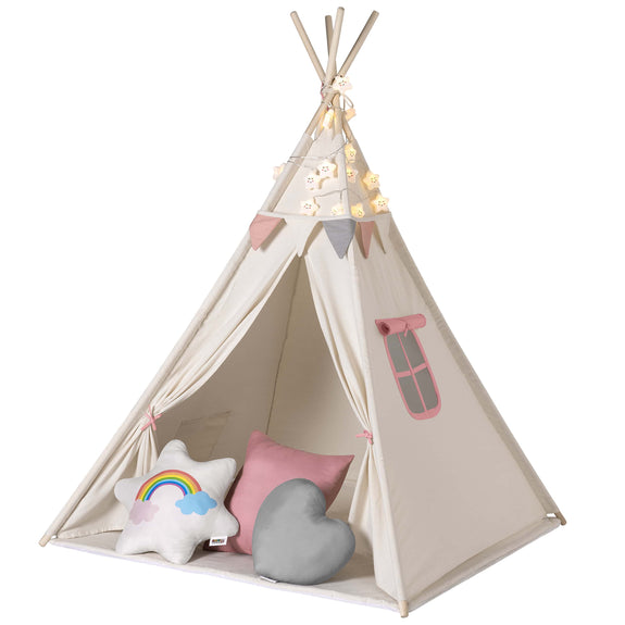 Tipi speeltent 160 x 130 x 130 cm - Afbeelding 1