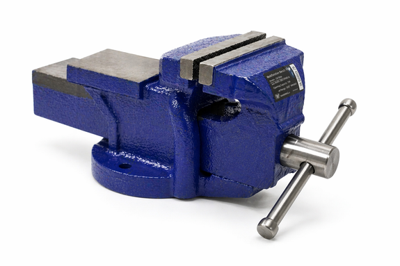Bankschroef / Handbankschroef - Staal - 100 mm - Blauw - Afbeelding 1