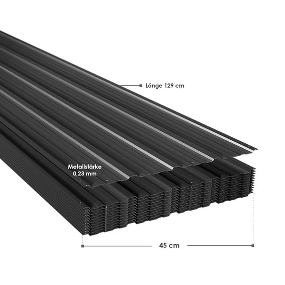 Stalen dakplaten trapezium profiel set - Afbeelding 3
