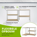 Stellingkast / Opbergkast - Basic - 200 x 100 x 60 cm
