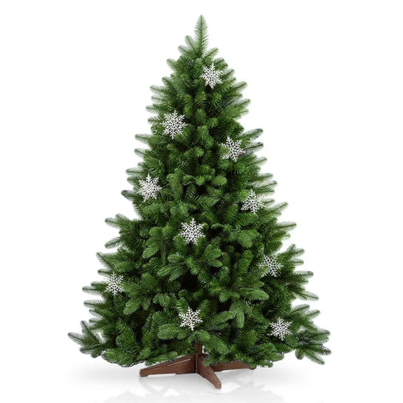 Kunstkerstboom 220 cm groen – maat XL - Afbeelding 1
