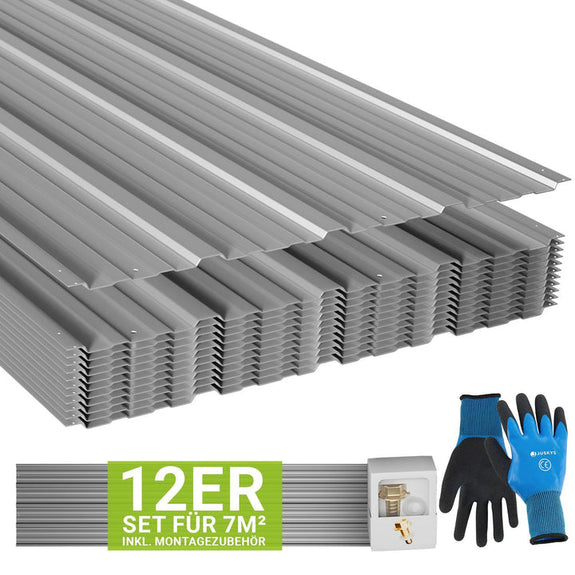 Stalen dakplaten trapezium profiel set - Afbeelding 7