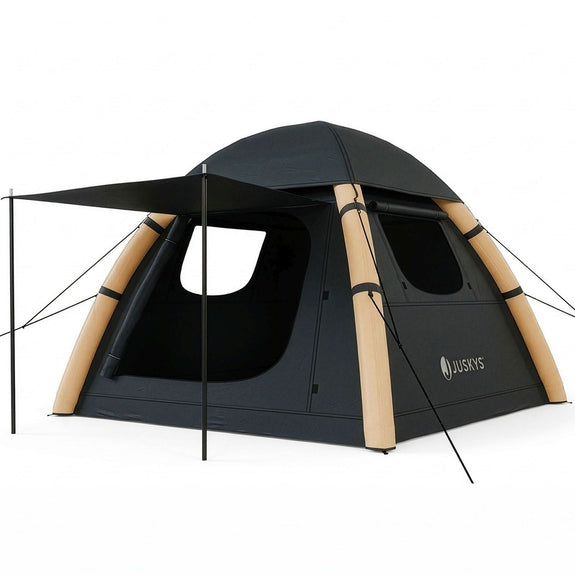 Opblaasbare campingtent voor 1-3 personen - Afbeelding 1