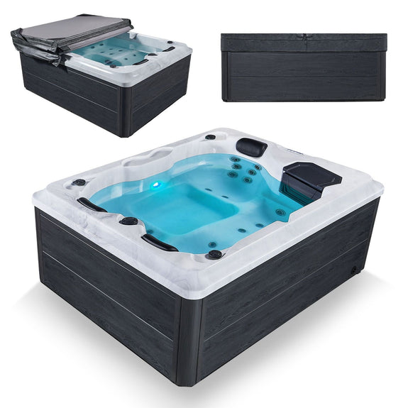 Outdoor whirlpool Oasis voor 3 personen met massage - Afbeelding 7