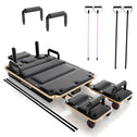Pilates Reformer Board Movea - opvouwbaar - Zwart