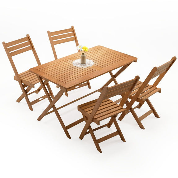 Tuinmeubelset Rimini van acaciahout - Afbeelding 1