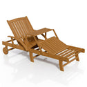 Ligstoel / Ligbed SunScape - Acaciahout - Verstelbare Rugleuning