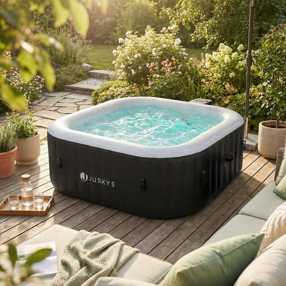 Opblaasbare whirlpool voor 4-6 personen met verwarming - Afbeelding 2