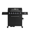 BBQ gasgrill Tennessee met 6 branders en zijbrander