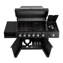 BBQ gasgrill Tennessee met 6 branders en zijbrander