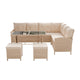 Loungeset Manacor - Creme / Zand - Incl. Kussens