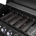 BBQ gasgrill Tennessee met 6 branders en zijbrander