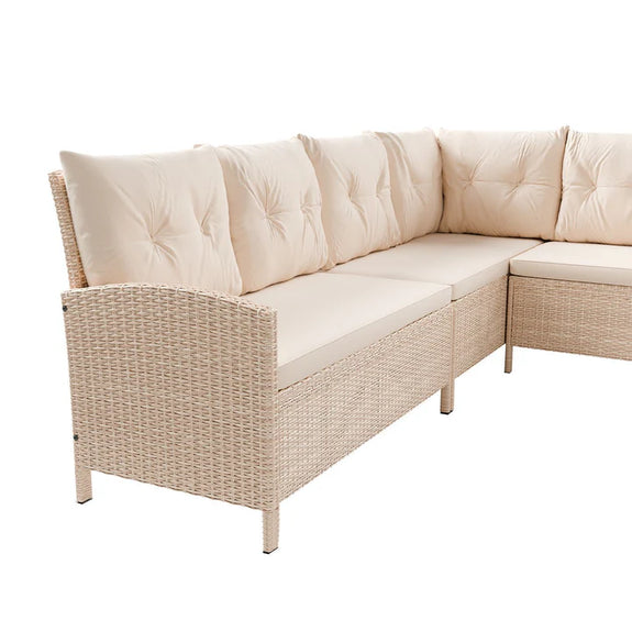 Loungeset Manacor - Creme / Zand - Incl. Kussens - Afbeelding 3