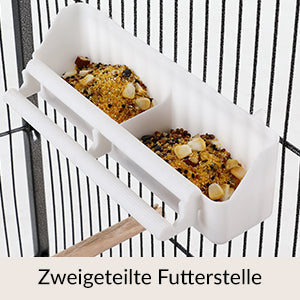 Vogelkooi XXL met standaard en wielen - Afbeelding 4