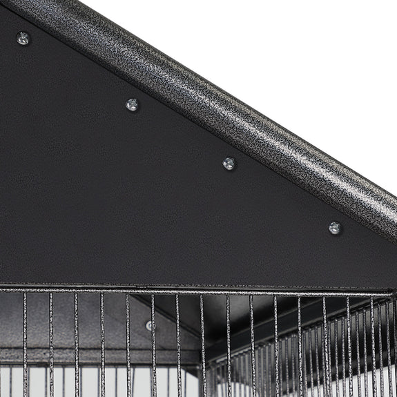 Vogelkooi XXL met standaard en wielen - Afbeelding 7