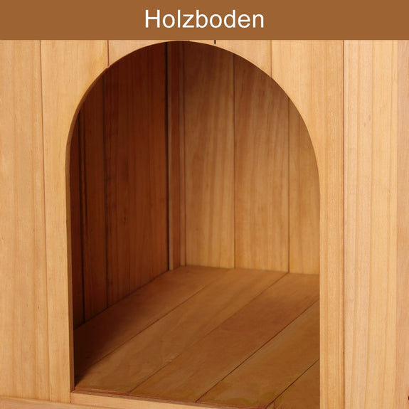 Kattenhuis van hout FSC-gecertificeerd - Afbeelding 6