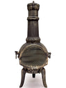 Tuinhaard Chimenea Zwart Gietijzer 112cm Grillrooster