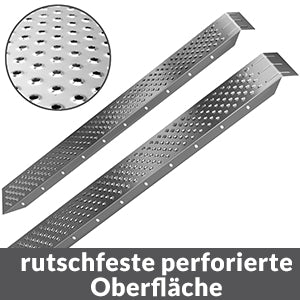 Oprijplaten set van 2 inklapbaar 400 kg - Afbeelding 12