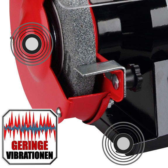 Dubbele slijpmachine 250W voor werkplaats - Afbeelding 9