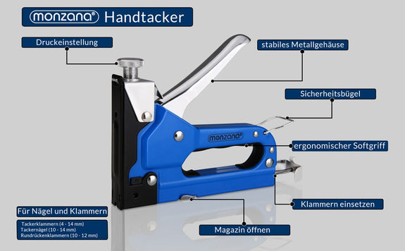 Niet- en spijkerpistool 2-in-1 incl. 1.500 bevestigers - Afbeelding 8