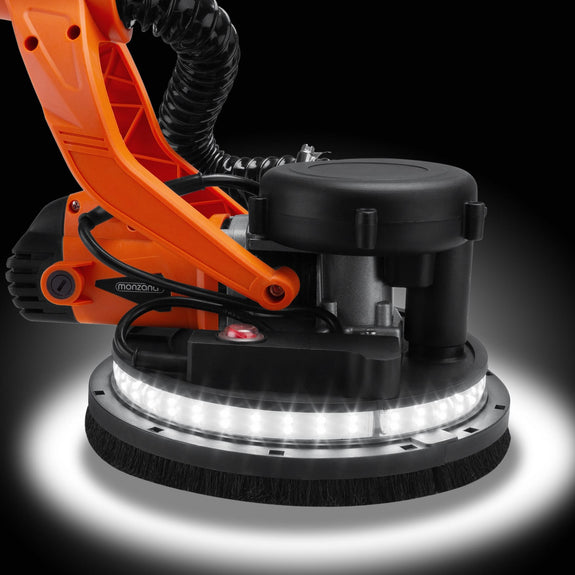 Wandschuurmachine 750W met LED en stofafzuiging - Afbeelding 6