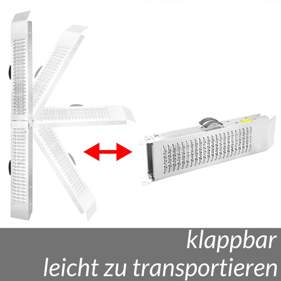 Oprijplaten set van 2 inklapbaar 400 kg - Afbeelding 9