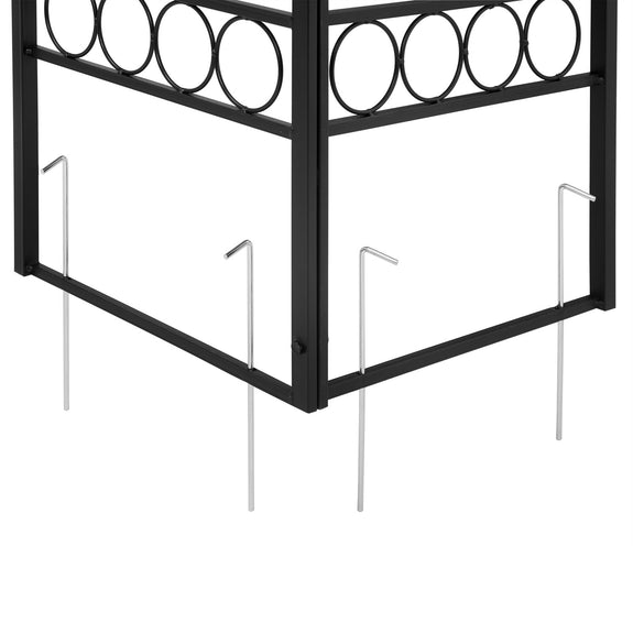 Paviljoen / Tuinpaviljoen Lorca - Crème - 3x3m - UV-bescherming 50+ - Afbeelding 8