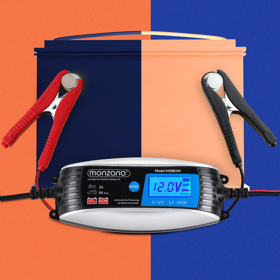 Acculader 6V en 12V voor auto en motor - Afbeelding 9