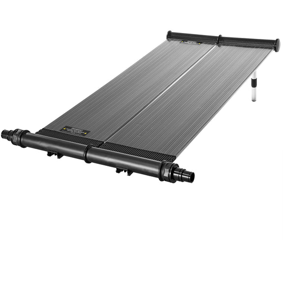 Solar zwembadverwarming 116 x 66 cm - antraciet - Afbeelding 1