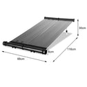 Solar zwembadverwarming 116 x 66 cm - antraciet