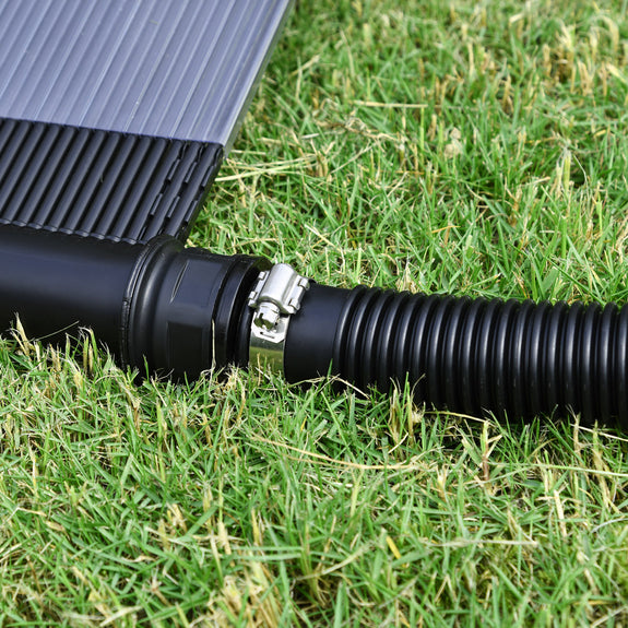 Solar zwembadverwarming 116 x 66 cm - antraciet - Afbeelding 5