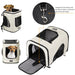 Kattenrugzak 41 x 30 x 31 cm - Beige