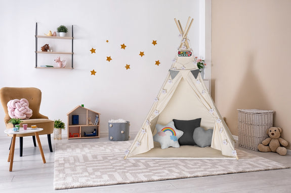 Tipi speeltent 160 x 130 x 130 cm - Afbeelding 3