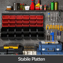 Gereedschapswand set met stapelboxen