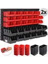 Gereedschapswand set met stapelboxen