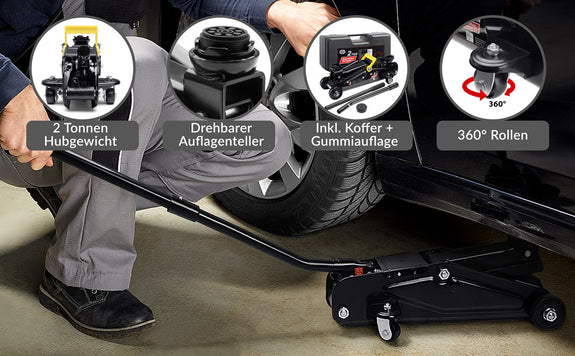 Bandenwisselset 6-delig voor auto - Afbeelding 2
