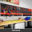 Gereedschapswand 190 x 54 cm