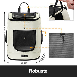 Kattenrugzak tot 20 kg 41 x 30 x 31 cm - Afbeelding 7