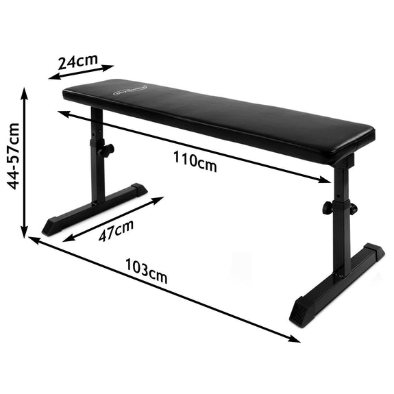 Multifunctionele in Hoogte Verstelbare Fitness Halterbank - Home Gym - Voor verschillende Oefeningen en Training - Zwart - Afbeelding 7