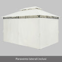 Paviljoen Topaz Beige 3x4m UV-bescherming 50+