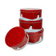 Koektrommelset 4-Delig – Rood Kerstdesign