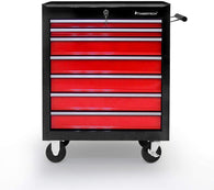 Gereedschapswagen XXL - 7 lades - Rood / zwart - Afbeelding 3